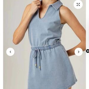 Sleeveless Blue Dress Sundays